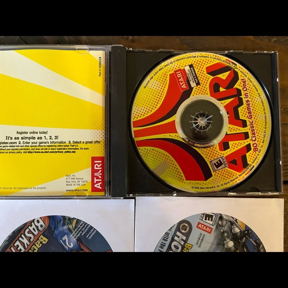 Classic Atari Games Lot of 3 Great Condition